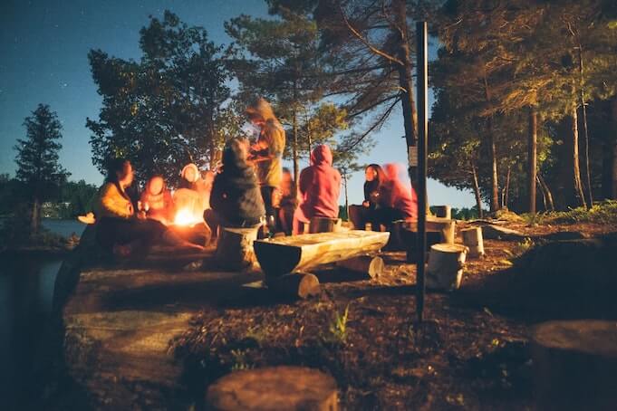 company-outing-ideas-camping