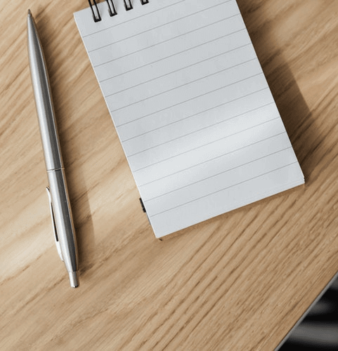 secret-santa-gift-ideas-for-coworkers-notepad-and-pen