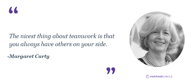 Teamwork quotes by Margaret Carty