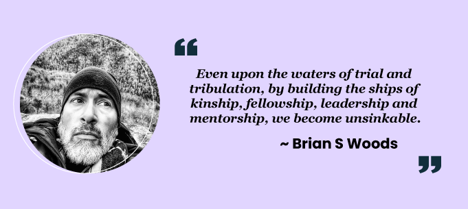 Teamwork quotes by Brian S Woods