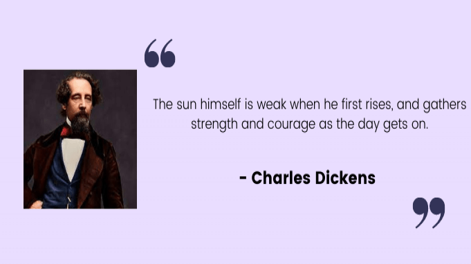 Employee motivation quotes by Charles Dickens