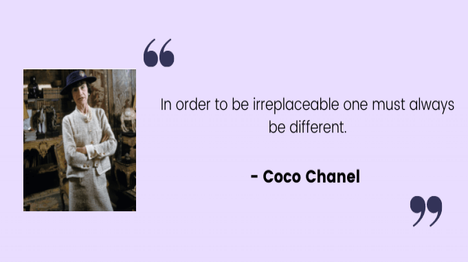 Employee motivation quotes by Coco Chanel