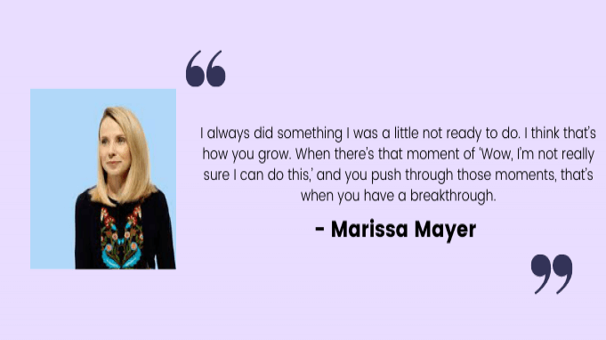 Employee motivation quotes by Marissa Mayer