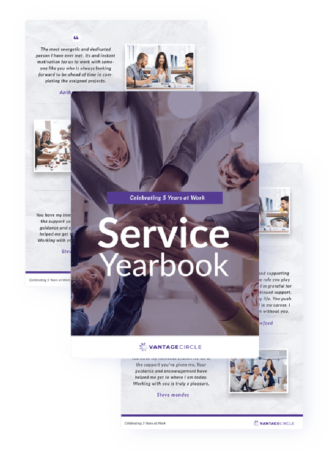 Vantage Circle's Service Year Book